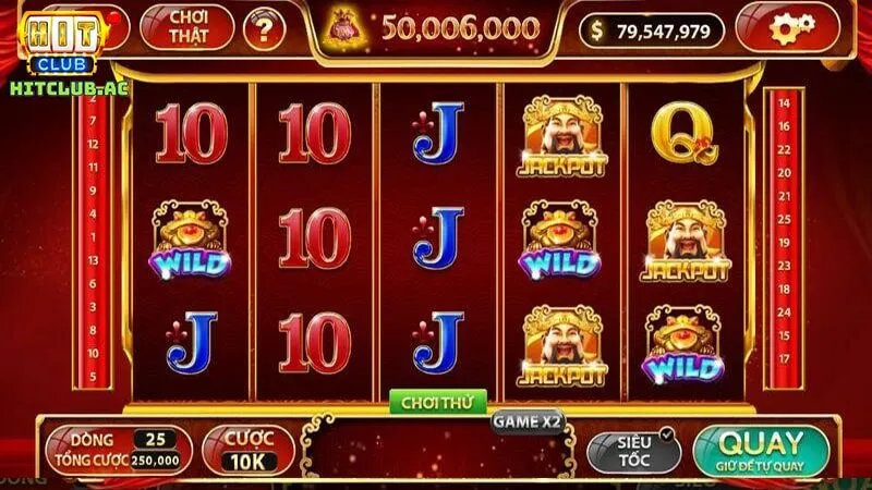 Biểu tượng thần tài trong game Thần Tài Hit Club